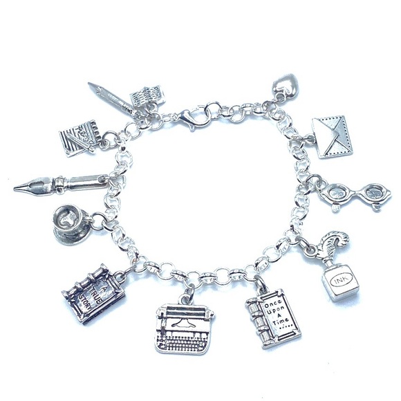 Writer Charm Bracelet Author - Picture 8 of 8